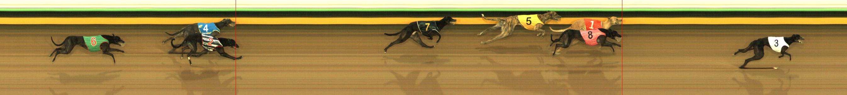 Race result finish photo